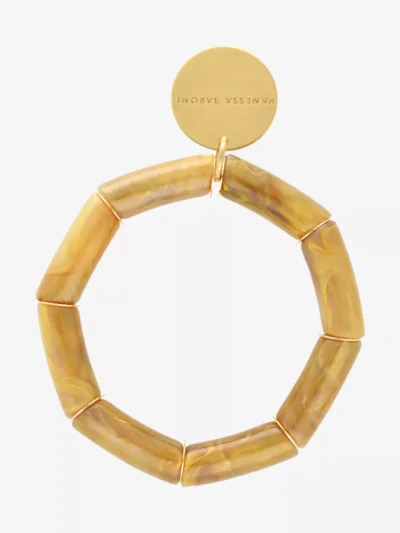 Vanessa Baroni Vanessa Baroni accessoires Vb2505 flex bracelet Geel