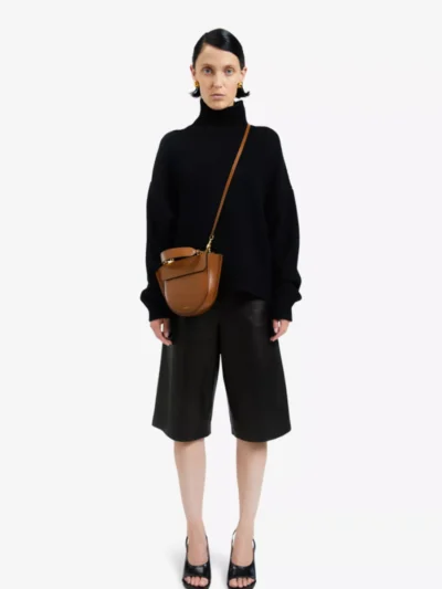 Wandler Wandler tas Hortensia bag mini Bruin