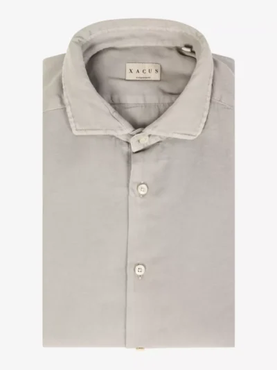 Xacus Xacus overhemden 71191 848 Grijs