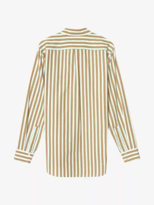 Xirena Xirena blouses & tunieken Beau stripe Camel