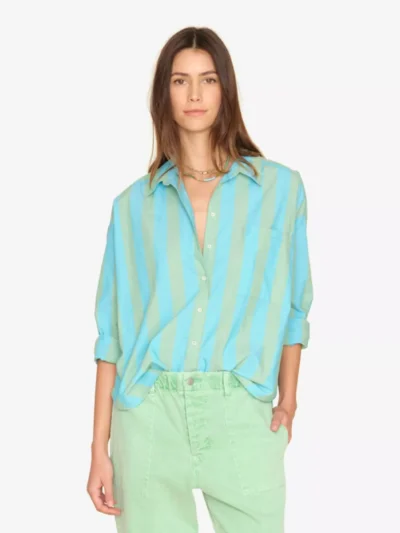 Xirena Xirena blouses & tunieken Jordy Blauw