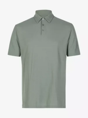 Zanone Zanone polo & tshirt Zg380 815109 Groen