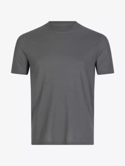 Zanone Zanone polo & tshirt Zg380 815194 Grijs
