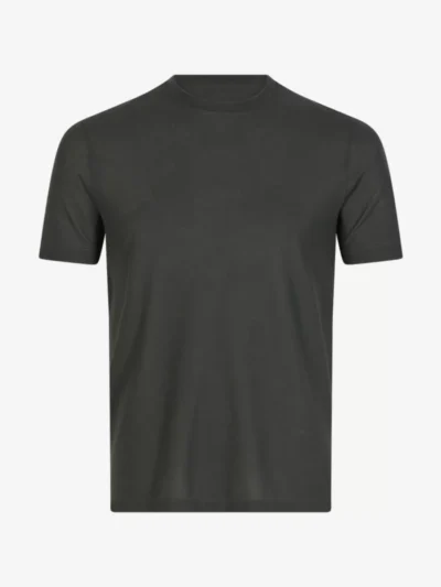 Zanone Zanone polo & tshirt Zg380 815194 Groen
