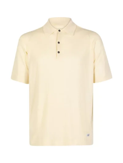 C. P. Company polo & tshirt 16cmkn170a110083a Beige
