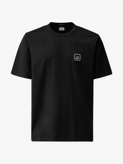 C. P. Company polo & tshirt 18clts049a 006370w Zwart