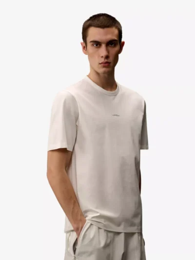 C. P. Company polo & tshirt 18clts053a-006370w Wit
