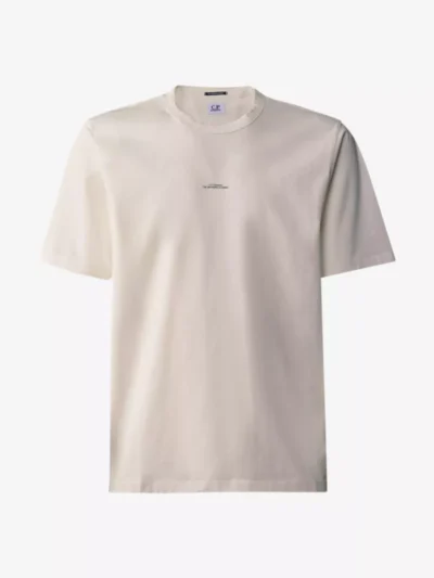 C. P. Company polo & tshirt 18clts053a-006370w Wit
