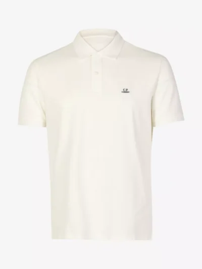 C. P. Company polo & tshirt 18cmpl065a Wit