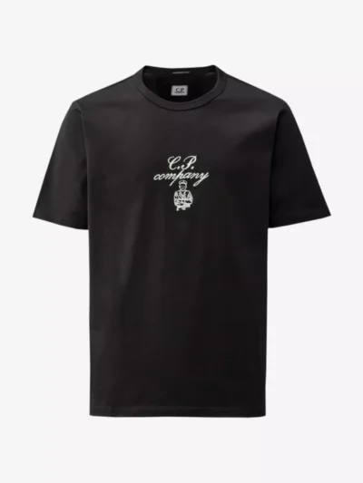 C. P. Company polo & tshirt 18cmts109a-110301w Blauw
