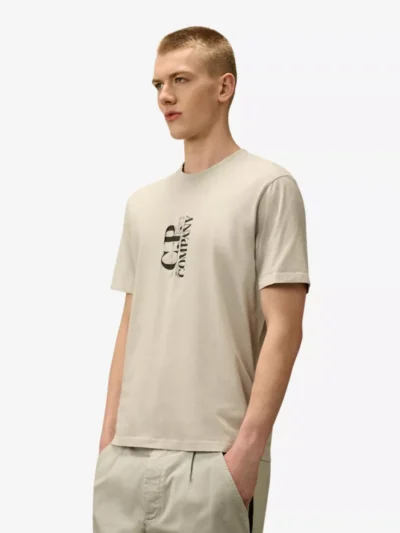 C. P. Company polo & tshirt 18cmts138a-005100w Blauw