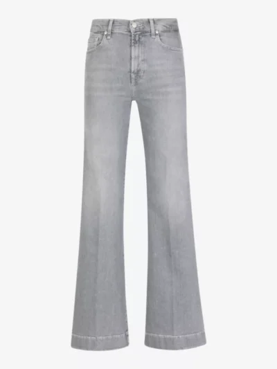 7 For All Mankind 7 For All Mankind Jeans - Lichtgrijs