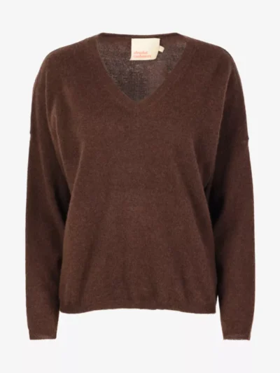Absolut cashmere Absolut cashmere Trui - Donkerbruin