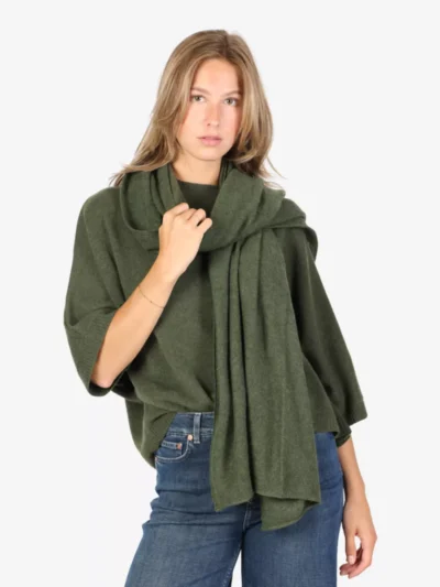 Absolut cashmere Absolut cashmere Sjaal - Donkergroen