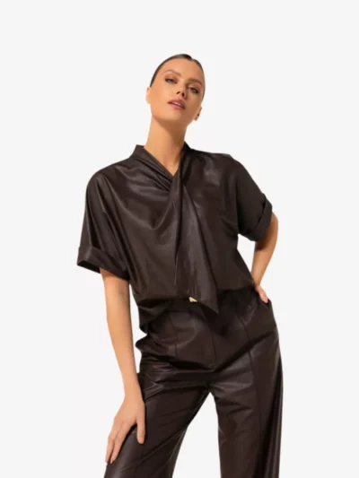 Caroline Biss Caroline Biss Blouse - Donkerbruin