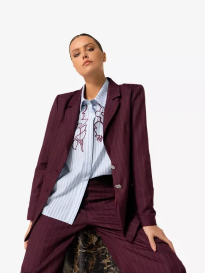 Caroline Biss Caroline Biss Blazer - Bordeaux