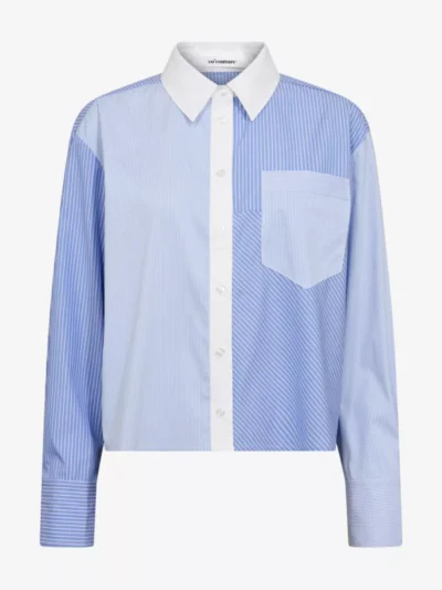 co'couture co'couture Blouse - Lichtblauw