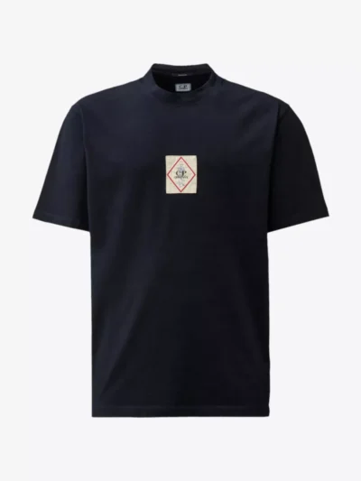 C.P. Company C. P. Company polo & tshirt 18cmts187a-110056w Blauw