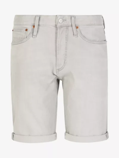 Denham Denham short jeans - Middelgrijs