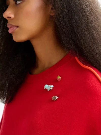 Essentiel Essentiel Broche - Lichtblauw