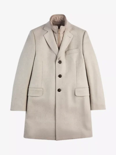 Fay Fay Overcoat - Beige