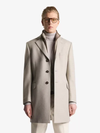 Fay Fay Overcoat - Beige