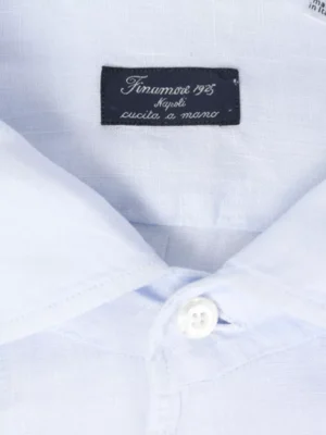Finamore shirt linnen washed