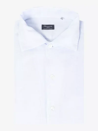 Finamore shirt linnen washed