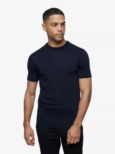 Genti Genti polo & tshirt K2045-1260 Zwart