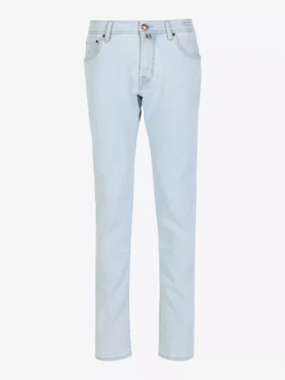 Jacob Cohen Jacob Cohen broeken Nick slim Blauw
