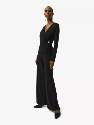 Joseph Ribkoff Joseph Ribkoff Jumpsuit - Zwart | 253046 Jumpsuit_11