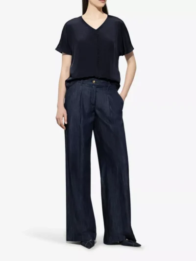 Luisa Cerano Shirt mit V-Neck