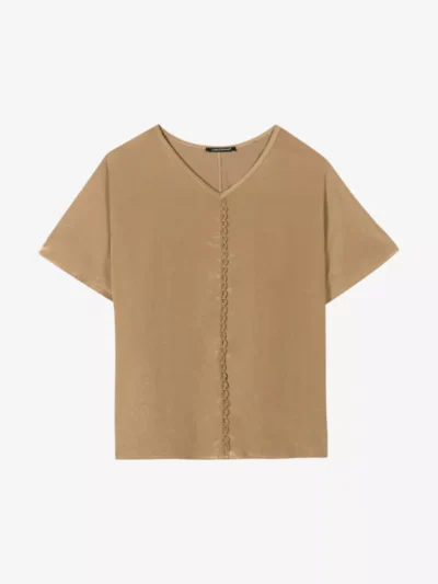 Luisa Cerano Shirt mit V-Neck