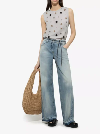 Luisa Cerano Rigid-Wideleg-Denim