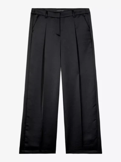 Luisa Cerano Wideleg-Pants mit Bundfalte