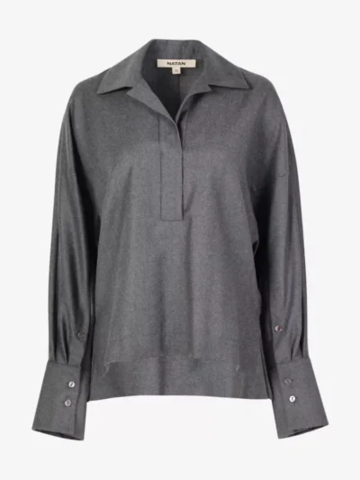 NATAN NATAN Blouse - Donkergrijs