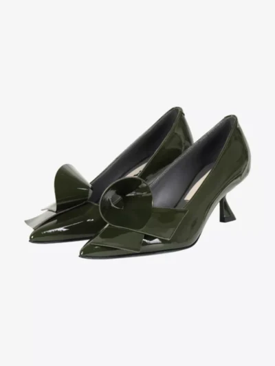 NATAN schoenen NATAN schoenen Pump - Donkergroen