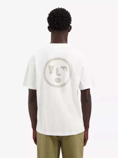 Olaf Olaf Lined Face Tee - Wit