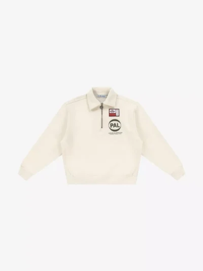 PAL Sporting Goods PAL Sporting Goods Half Zip Trui - Ecru