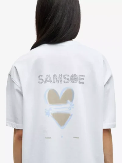 Samsoe Samsoe Samsoe Samsoe Tshirt km - Wit