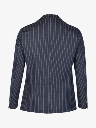 Seven Dials Seven Dials colberts & overshirts Blakely 038 Blauw