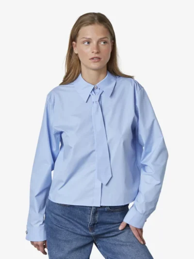 Sisters Point Sisters Point Blouse - Lichtblauw