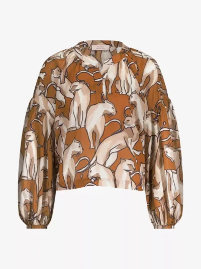 Studio Anneloes Studio Anneloes Blouse - Bruin
