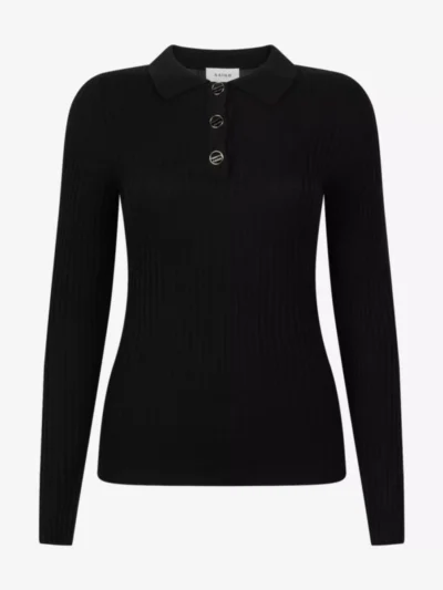 Aaiko Aaiko Polo lm - Zwart