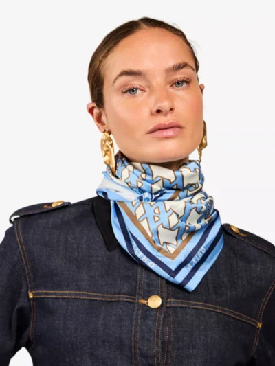 Aaiko Aaiko Sjaal - Donkerblauw