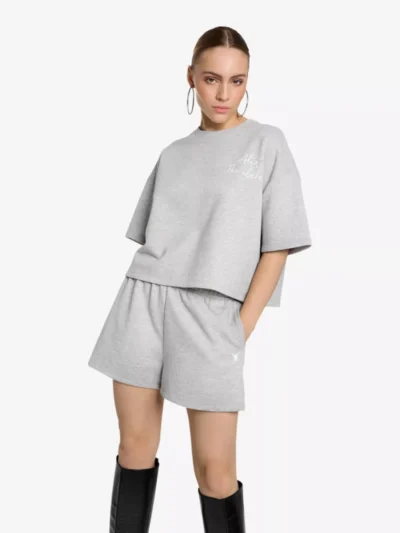 Alix The Label Alix The Label Sweater km - Lichtgrijs