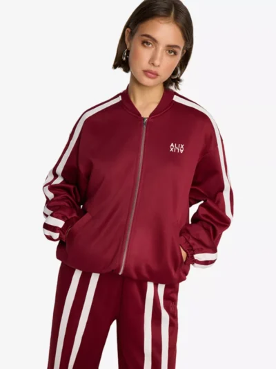 Alix The Label Alix The Label Vest - Bordeaux