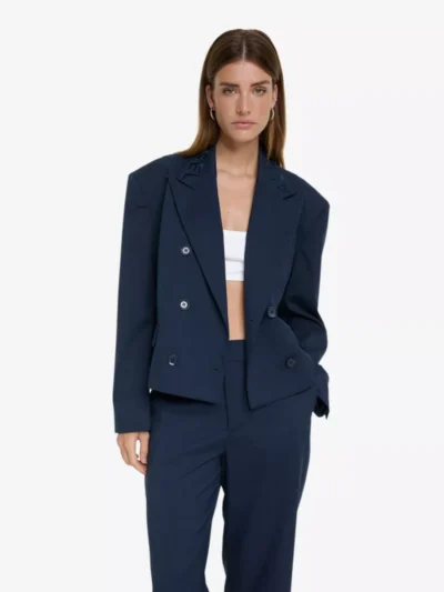 Alix The Label Alix The Label Blazer - Donkerblauw