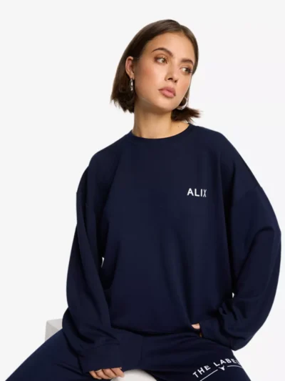 Alix The Label Alix The Label Sweater - Donkerblauw