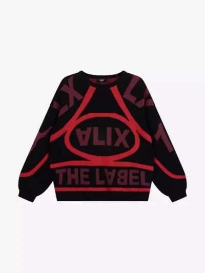 Alix The Label Alix The Label Trui - Zwart